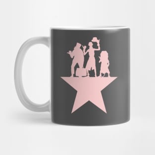 Hitchhiking Ghosts Hamilton Star Mashup Millennial Pink Mug